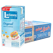 LACTASOY SOY MILK ORIGINAL UHT 36X300 ML